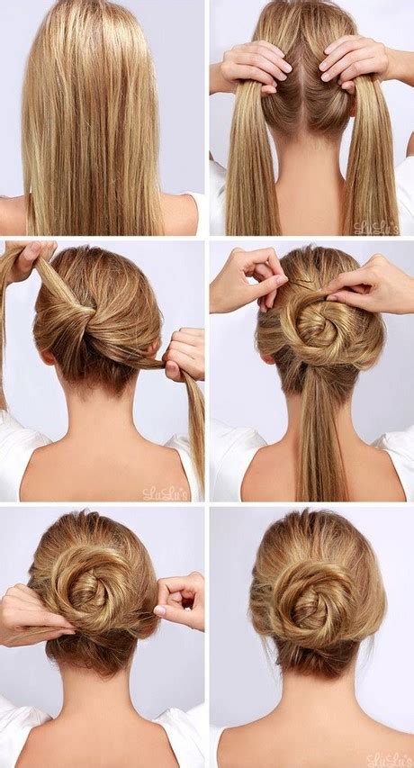simple hairstyles    home