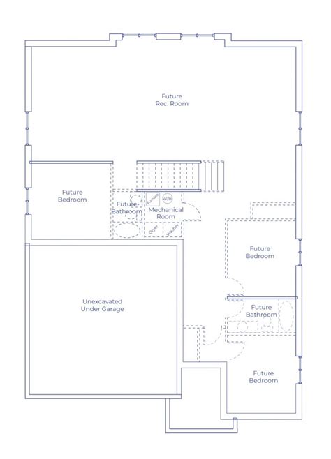 basement house plans  level homes