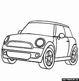 Mini Coloring Cars Cooper Pages Car Drawing Kids Draw Thecolor Mouse Color Drawings Silhouette Easy Printable Choose Board Getdrawings Getcolorings sketch template