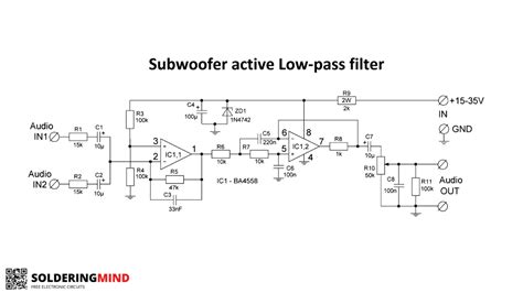 filter circuit diagram wiring diagram  schematics