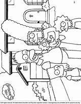 Simpsons Coloring Book Pages Print Sheets Kids Library Then Many Favorite Color sketch template