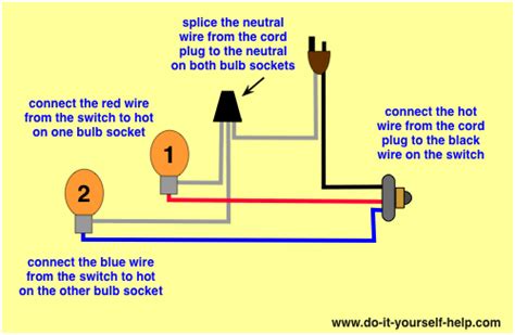 wiring  lamp   bulbs