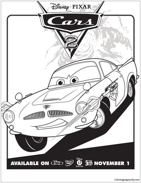disney cars   coloring page  printable coloring pages