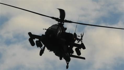 apache attack helicopter action gilze rijen air base youtube