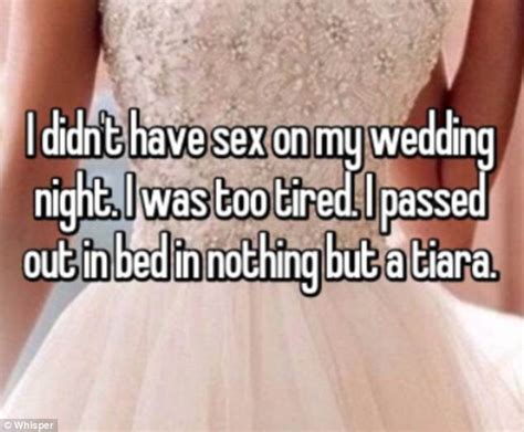 Couples Reveal Why They Failed To Have Sex On Their Wedding Night