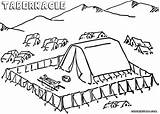 Tabernacle Coloring Pages Sheet Activity Building Blast Colorings Print Church sketch template