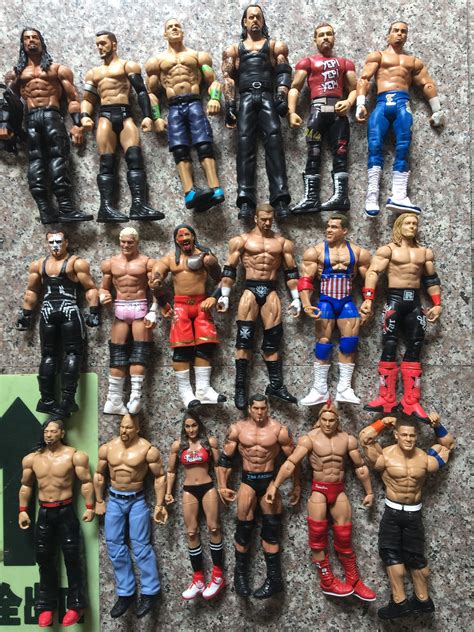 high quality wrestler action figure toys wwe characters wrestling gifts