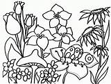 Ausdrucken Coloring Frühling Wunderschöne sketch template