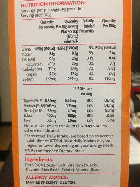 australian food label requirements labels ideas