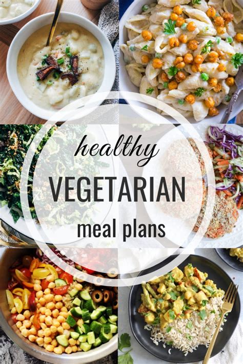 Healthy Vegetarian Meal Plan 01 20 2019 The Roasted Root