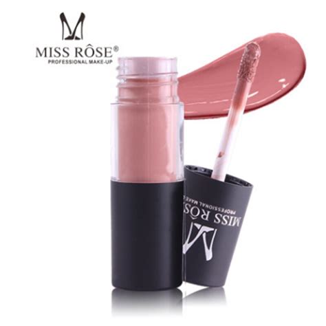 miss rose brand 12 colors matte liquid lipstick makeup waterproof