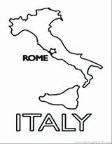 Italy Coloring Italie Sketch Coloringpages101 Delightful sketch template