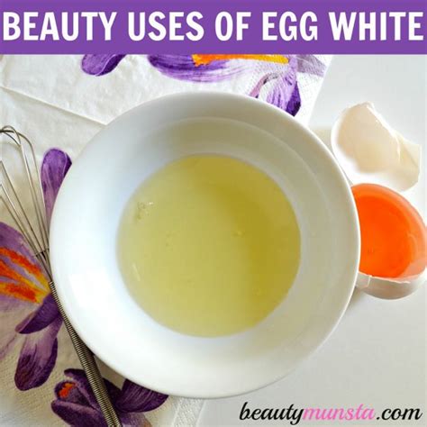 10 amazing beauty benefits of egg white beautymunsta free natural beauty hacks and more