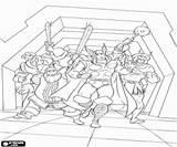 Thor Warriors Three sketch template