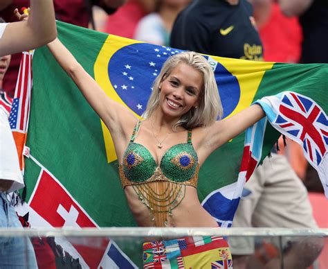 world cup brazil s colourful fans pictured through the