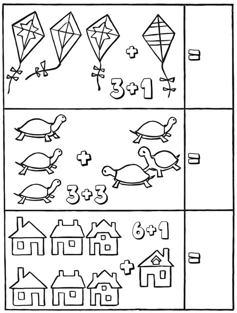 math worksheets  kids kindergarten png math work
