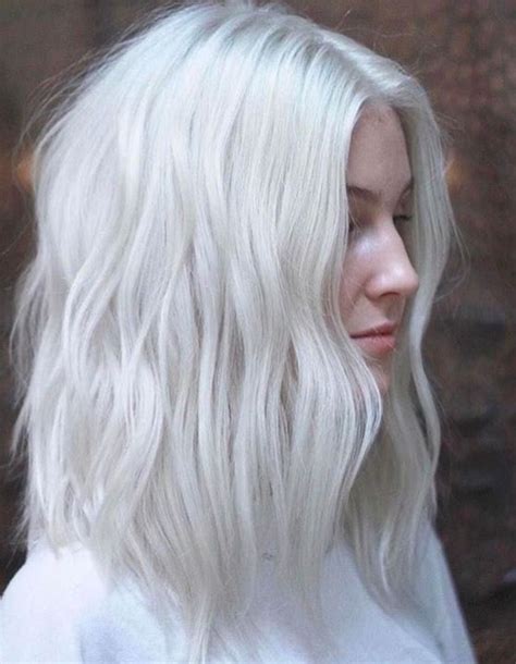 Pin By Paula Florence On Hair White Hair Color Ice