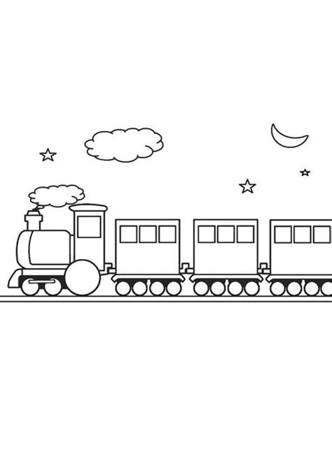 coloring page  train  printable train coloring pages  kids