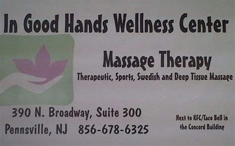 In Good Hands Massage And Wellness Center Pennsville Nj