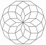 Coloring Pages Mandala Geometrische Geometric Malvorlagen sketch template