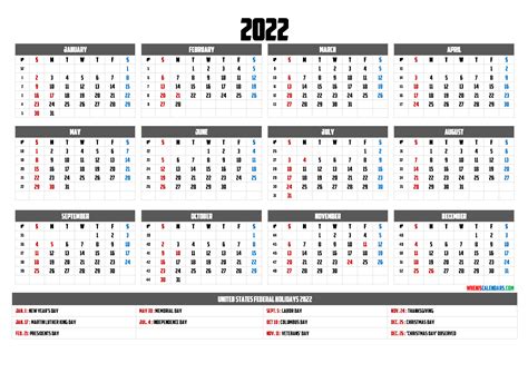 printable  calendar  holidays  templates
