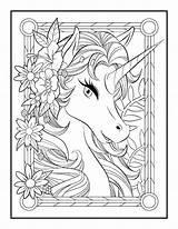 Coloring Pages Unicorn Adult Book Amazon Books Kleurplaten Jade Summer Malvorlagen Printable Flowers Forest Kolorowanki Disney Colouring Print Color Beautiful sketch template