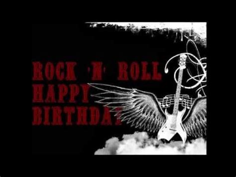 rock  roll happy birthday youtube