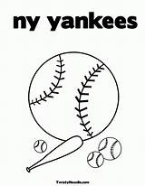 Coloring Yankees York Yankee Pages Baseball Mlb Printable Ny Logo Popular Coloringhome Library Clipart Color Comments Major League sketch template