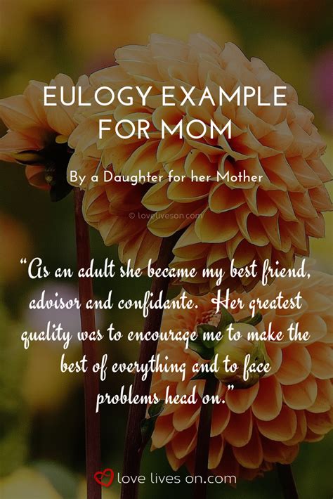 30 best eulogy examples eulogy examples eulogy tribute to mom