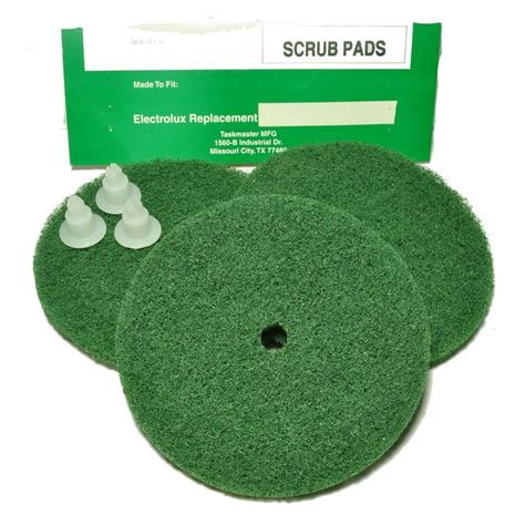 electrolux shampooerfloor polisher green scrub pads taskmaster replacement brand designed