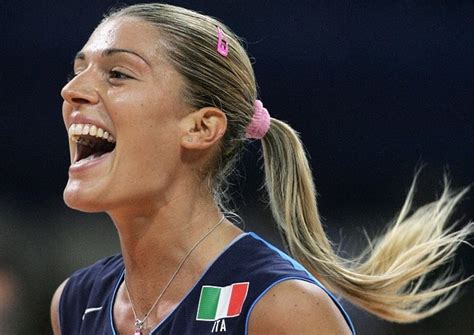 the celebrity action italy female volleyball player