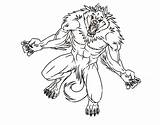 Coloring Pages Werewolf Wolf Scary Werewolves Angry So Color Sheet Print Wolfman Getcolorings Getdrawings Printable Button Through sketch template