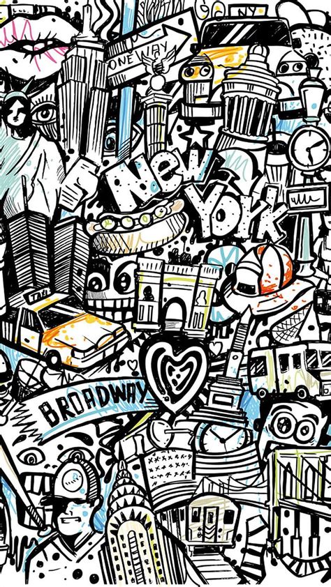doodle art wallpaper hd iphone wallpaper infoupdateorg