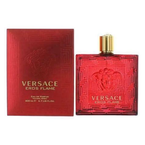 Versace Men S Eros Flame Eau De Parfum Jumbo Spray Black