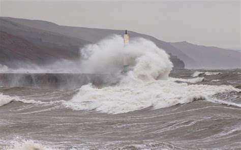 uk weather in pictures gale force winds batter the country