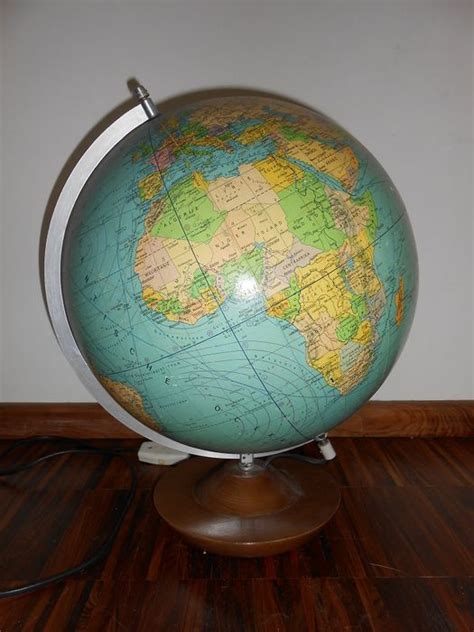 vintage large illuminated globe catawiki
