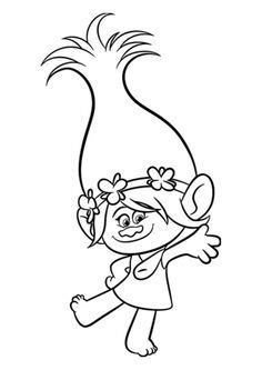 image result  poppy trolls coloring page poppy coloring page