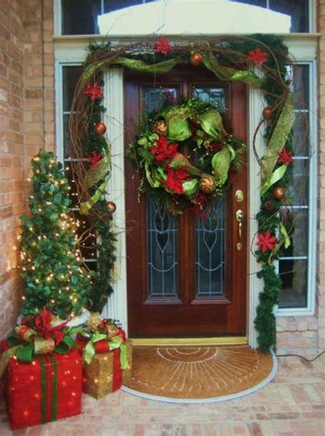 cool diy decorating ideas  christmas front porch amazing diy