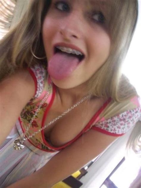 teen braces selfie porn porno photo