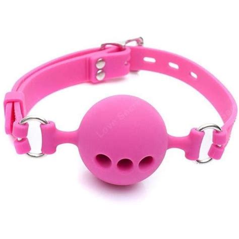 Full Silicone Ball Gag S M L Pink Black Red Ddlg World
