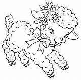 Embroidery Patterns Vintage Hand Sheep Designs sketch template