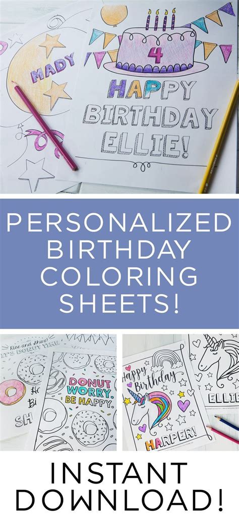 personalized holiday coloring sheets   class party kids birthday