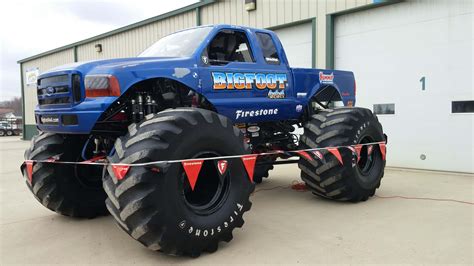 legendary monster truck bigfoot  stop  jamestown news dakota