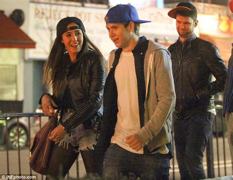 One Direction S Niall Horan Looks Loved Up As He Walks