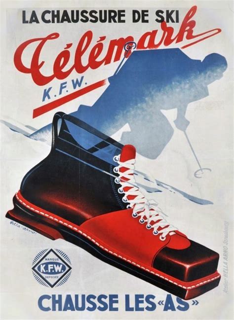 tele boots vintage ski vintage ski posters skiing