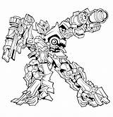 Transformers Coloring Pages Grimlock Getcolorings Colorin sketch template