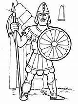 Gladiator Roman Coloring Para Colorear Romano Gladiador Pages Soldado Escudo sketch template