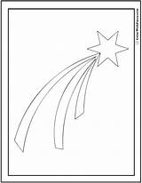 Star Coloring Pages Christmas Color Sheet Stars Simple Pdf Colorwithfuzzy sketch template