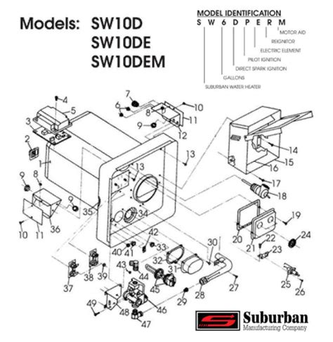 suburban swde high sky rv parts