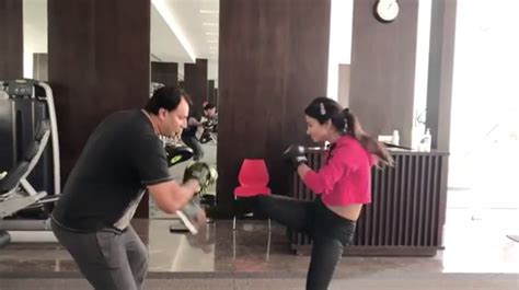 This Video Of Hina Khan Kickboxing Will Make You Want To